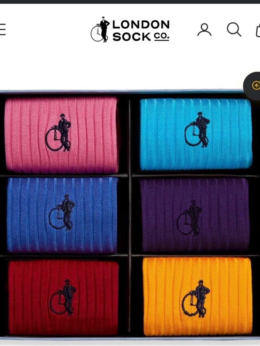 Men's Ribbed Dress Socks - Pink, Teal, Blue, Purple, Red, Gold